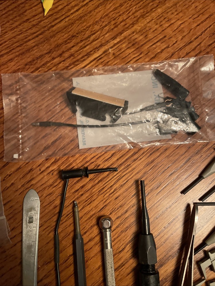 Electronics Toolbox With Tools, Various Tools, Various Testing Equipment See Pic