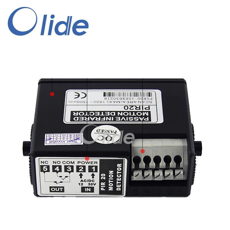 Olide Passive Infrared PIR Sensor, Motion Sensor, Body Sensor for Automatic