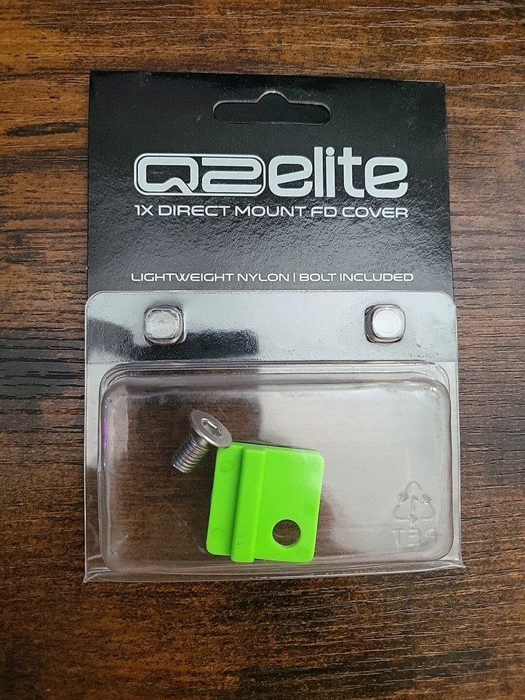 Q2 Front Derailleur Cover Green