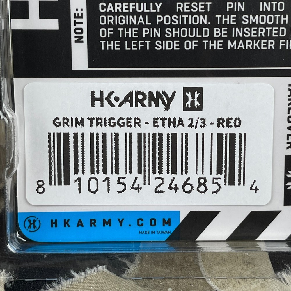 NEW HK Army Etha2/3 Grim Death Blade Trigger - Red
