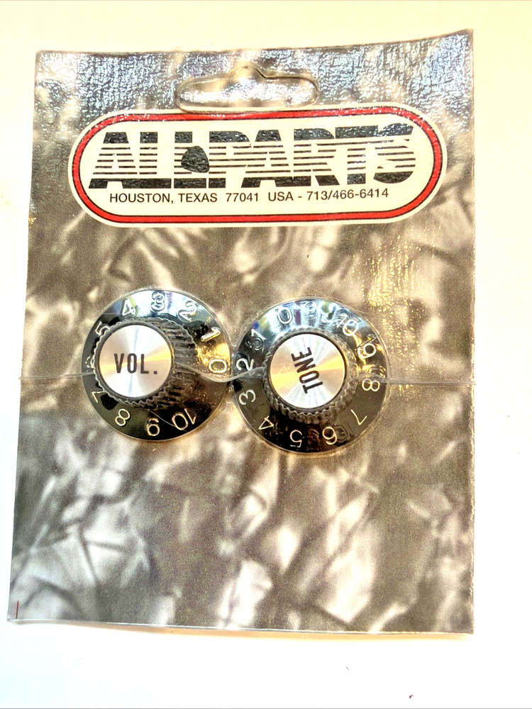 Allparts Black Witch Hat Knobs, 1 Tone, 1 Volume