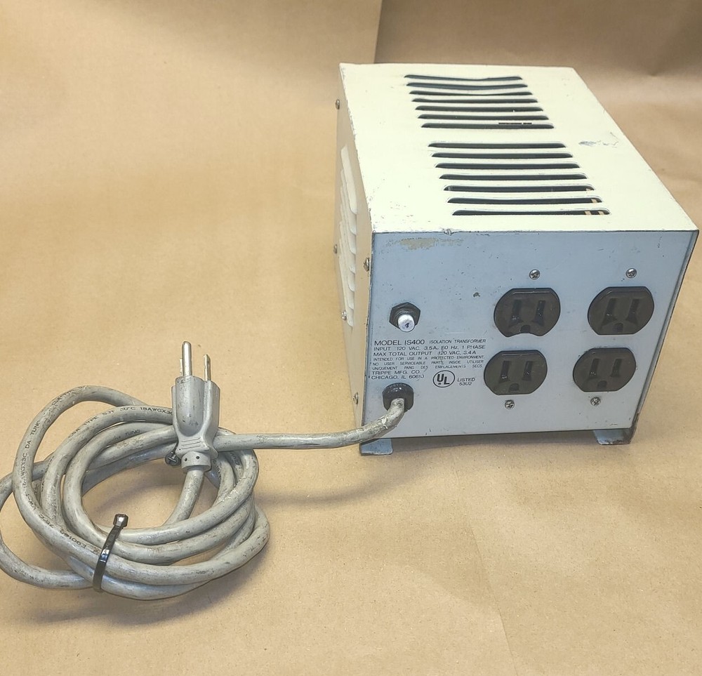 Tripp Lite IS400 isolation transformer - Tested good