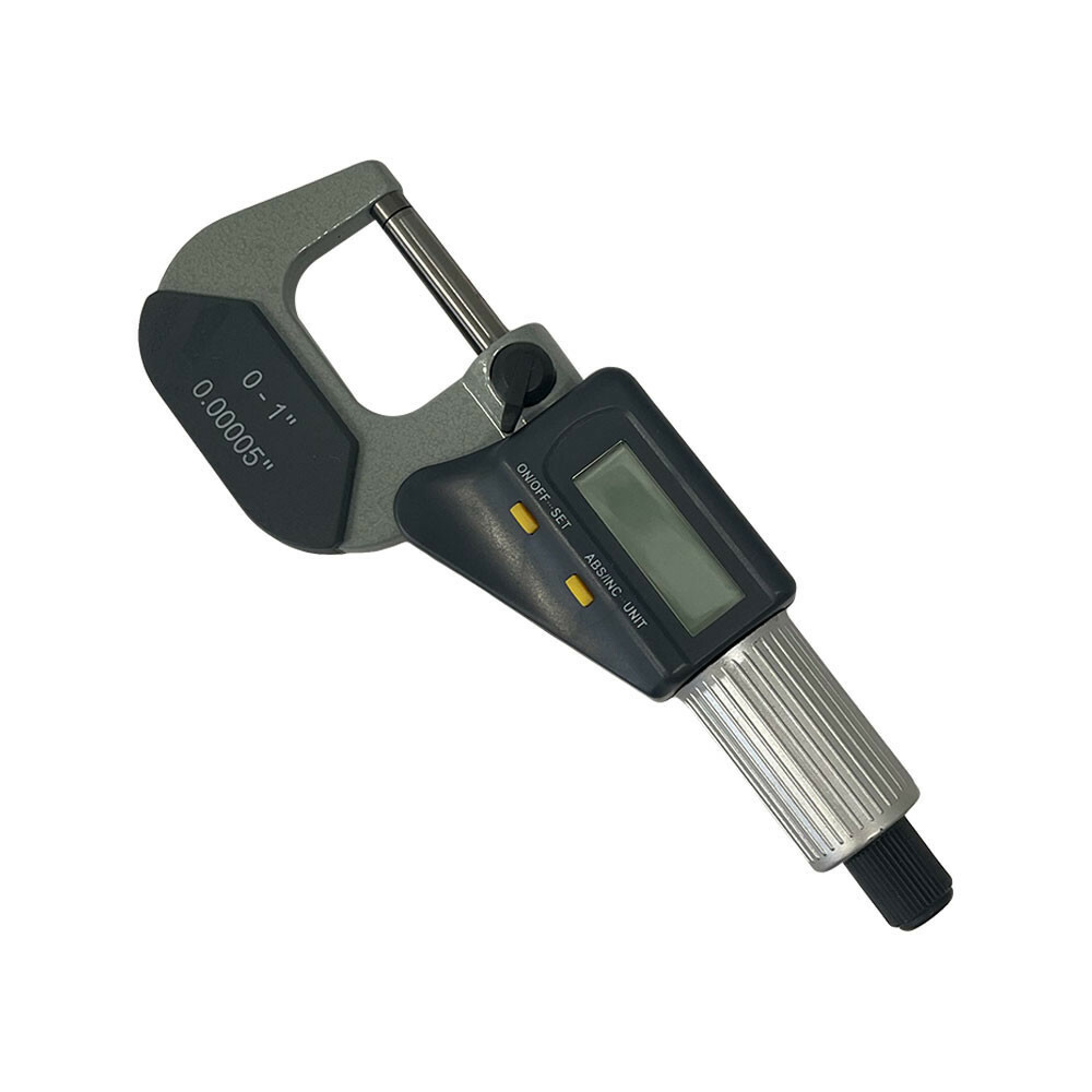 0-1'' Electronic Digital Outside Micrometer Mechanical Tool .00005'' Resolution