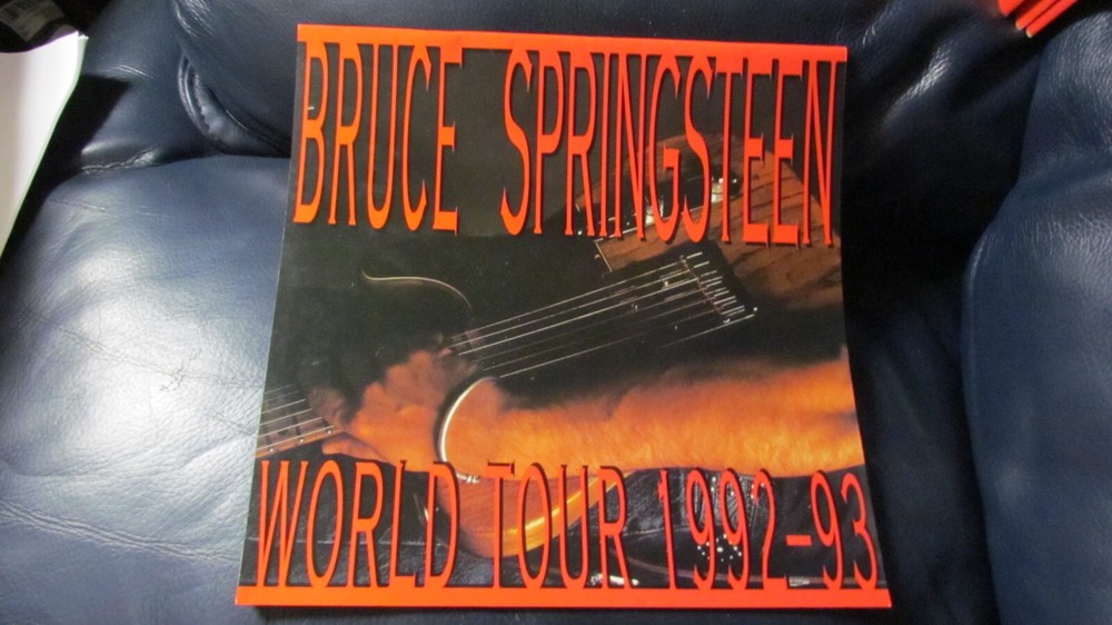 1992 1993 Bruce Springsteen World Tour Program