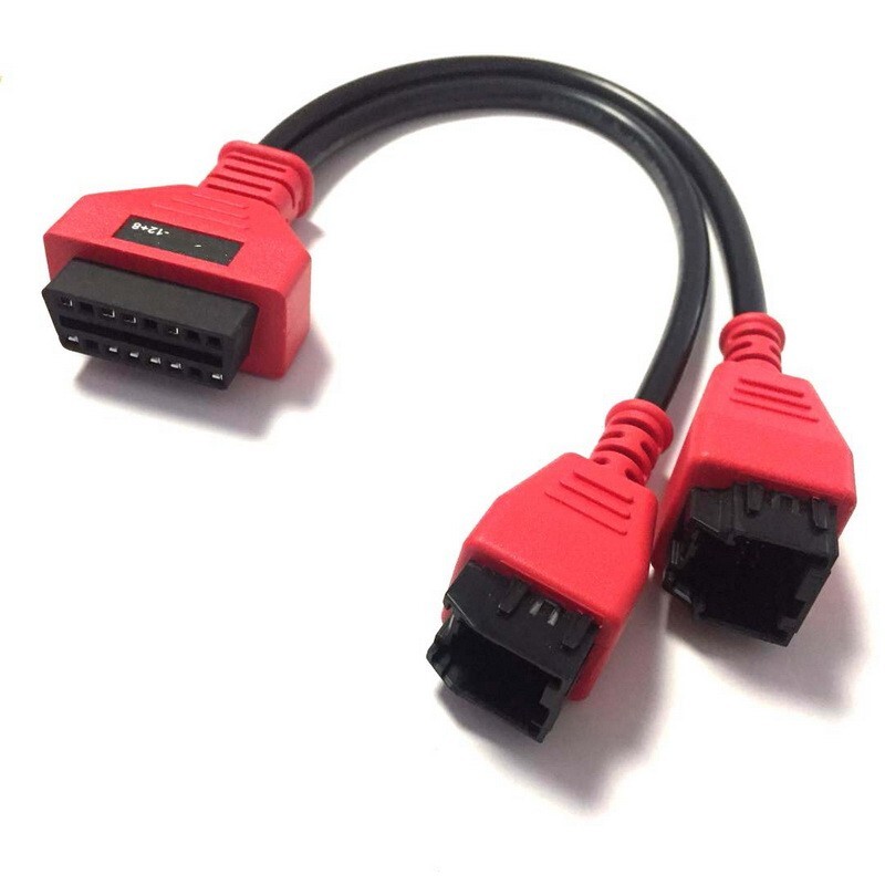 FCA 12+8 Universal Adapter Cable Adapter For OBDSTAR/LAUNCH Easy to Use