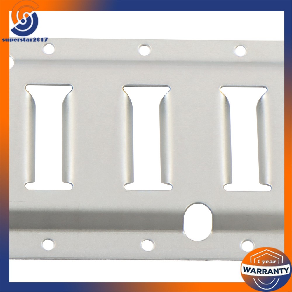 8 Pack 4' E Track Tie Down Rail Kit 2000 lbs Galvanized Steel For Vans Trailers