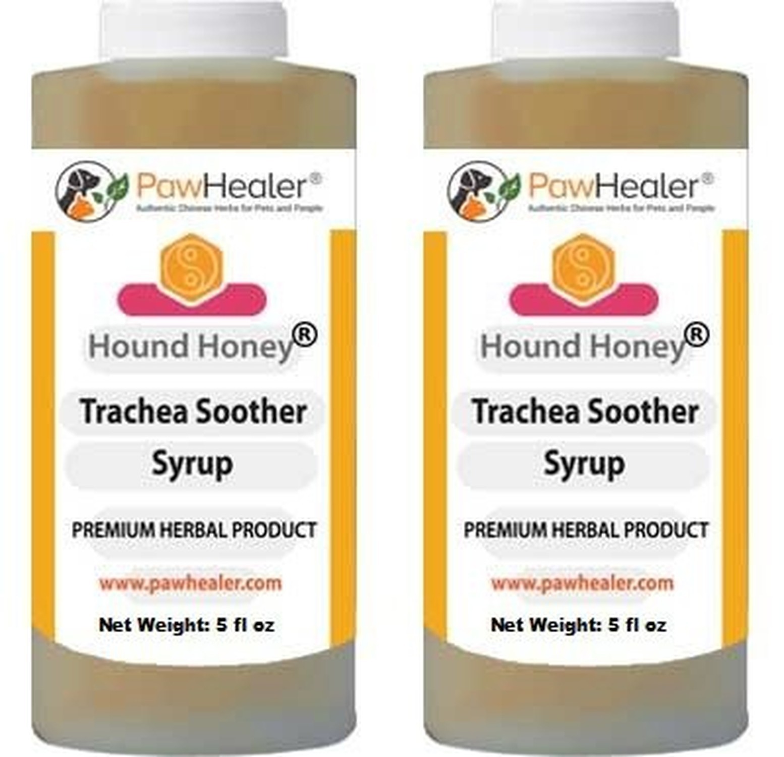 Trachea Soother 2PAK Herbal Remedy for Dogs Cough-Symptoms of Collapsed Trachea