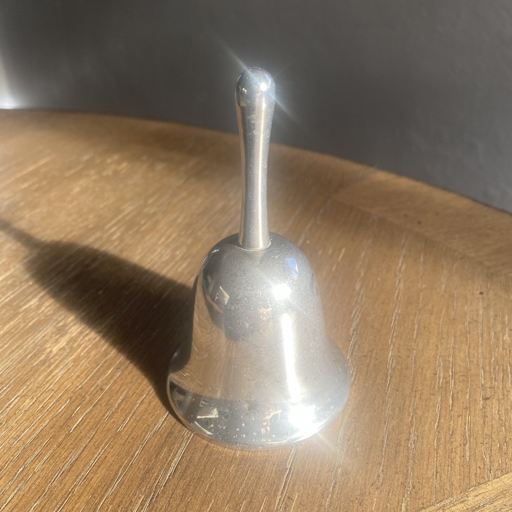 EALES Hand Service Bell Silverplated