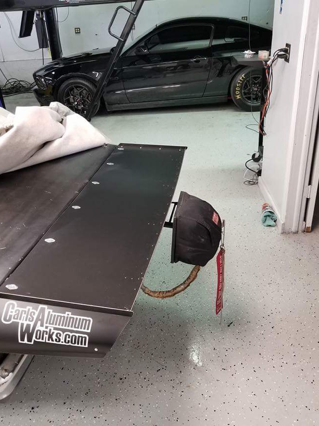 Vega Wing, 74/77 Chevy, Pro Racing Wing, Polish, Black, Brush, Satin anodized