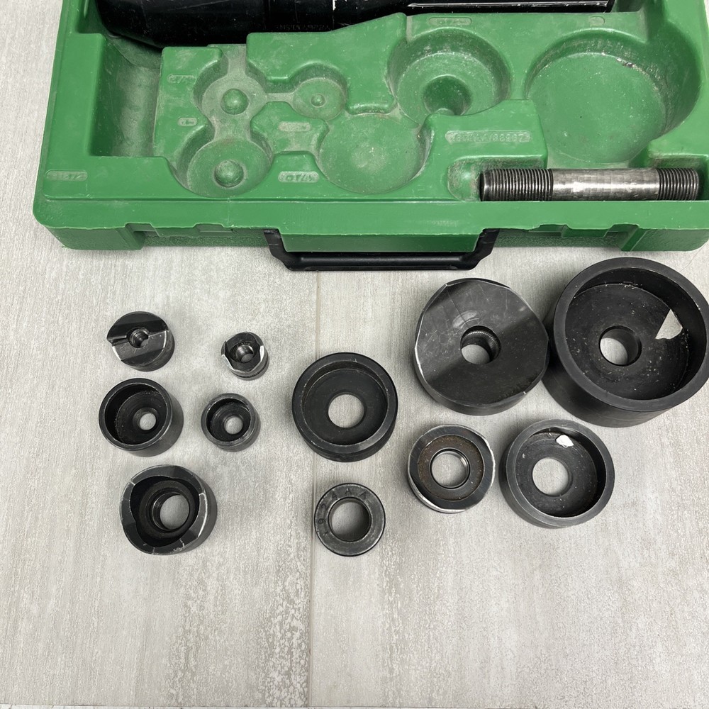 Greenlee 7804SB Quick Draw Punch Driver Kit Please Read