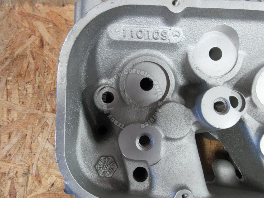 One New Chevy 10051128 Alum Symmetrical Bow Tie Pro Stock Semi-Finished BBC Head