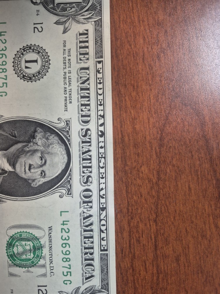 Error Dollar Bill