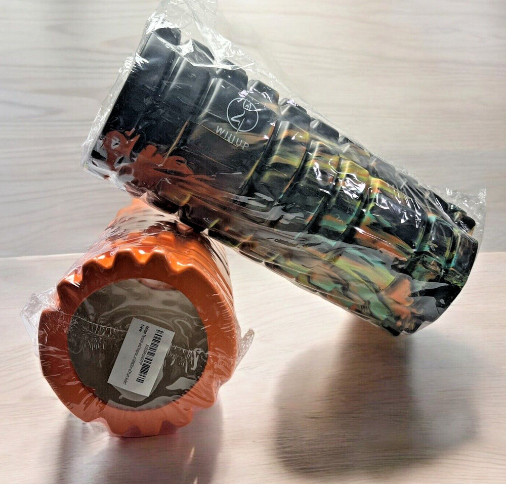 2Pack Foam Roller for Deep Tissue Massager Muscle Trigger Point Release 13''X5''