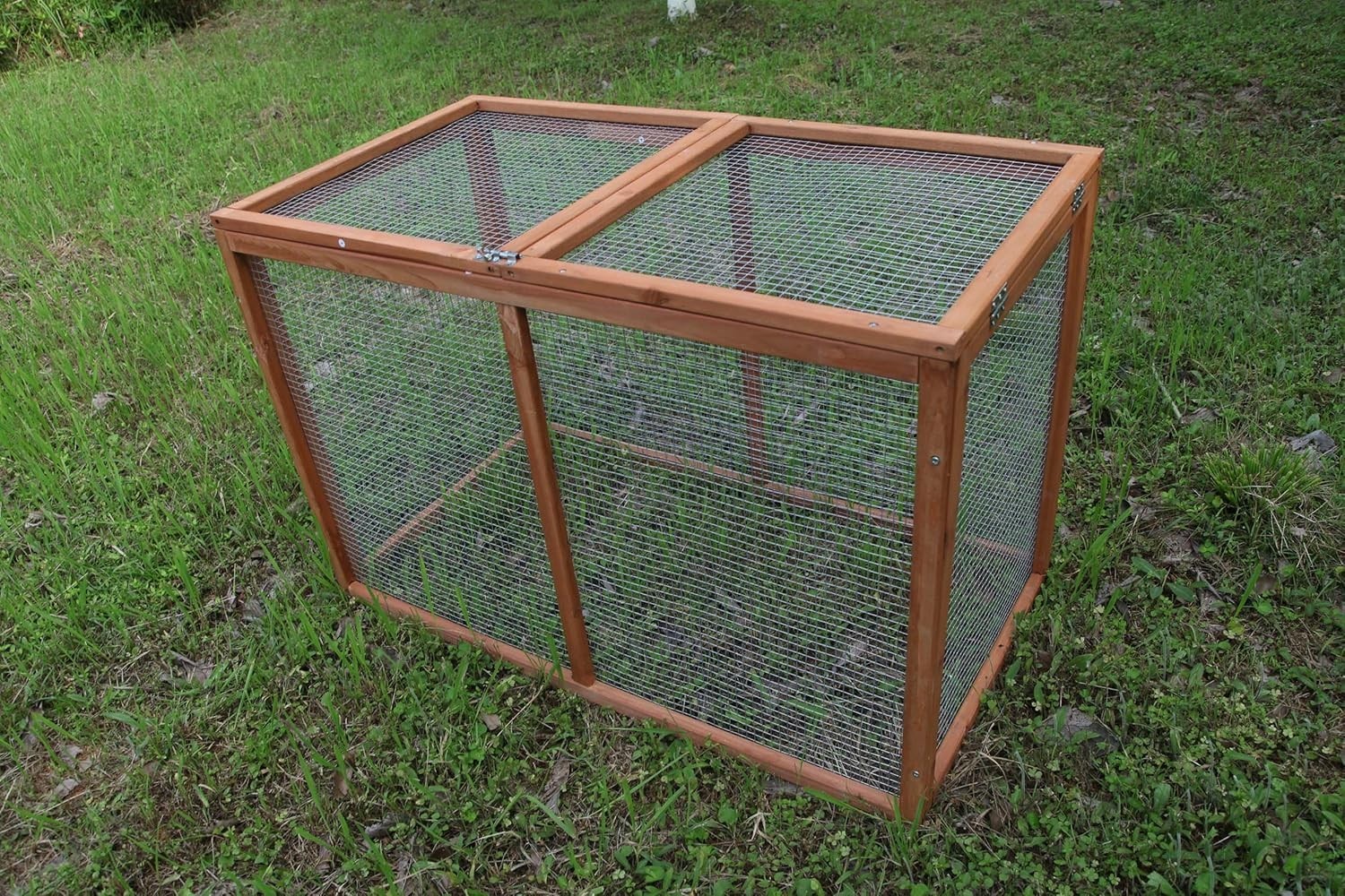 Wooden Chicken Coop Hen House Poultry Cage Pet Hutch Chicken Run Nesting Box