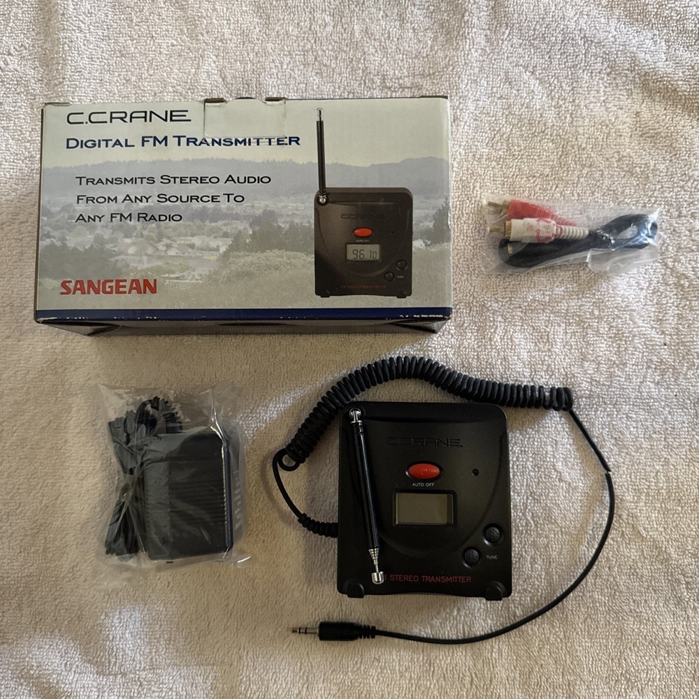 C.Crane FM Transmitter FT-007 FM Transmitter W All Original Contents