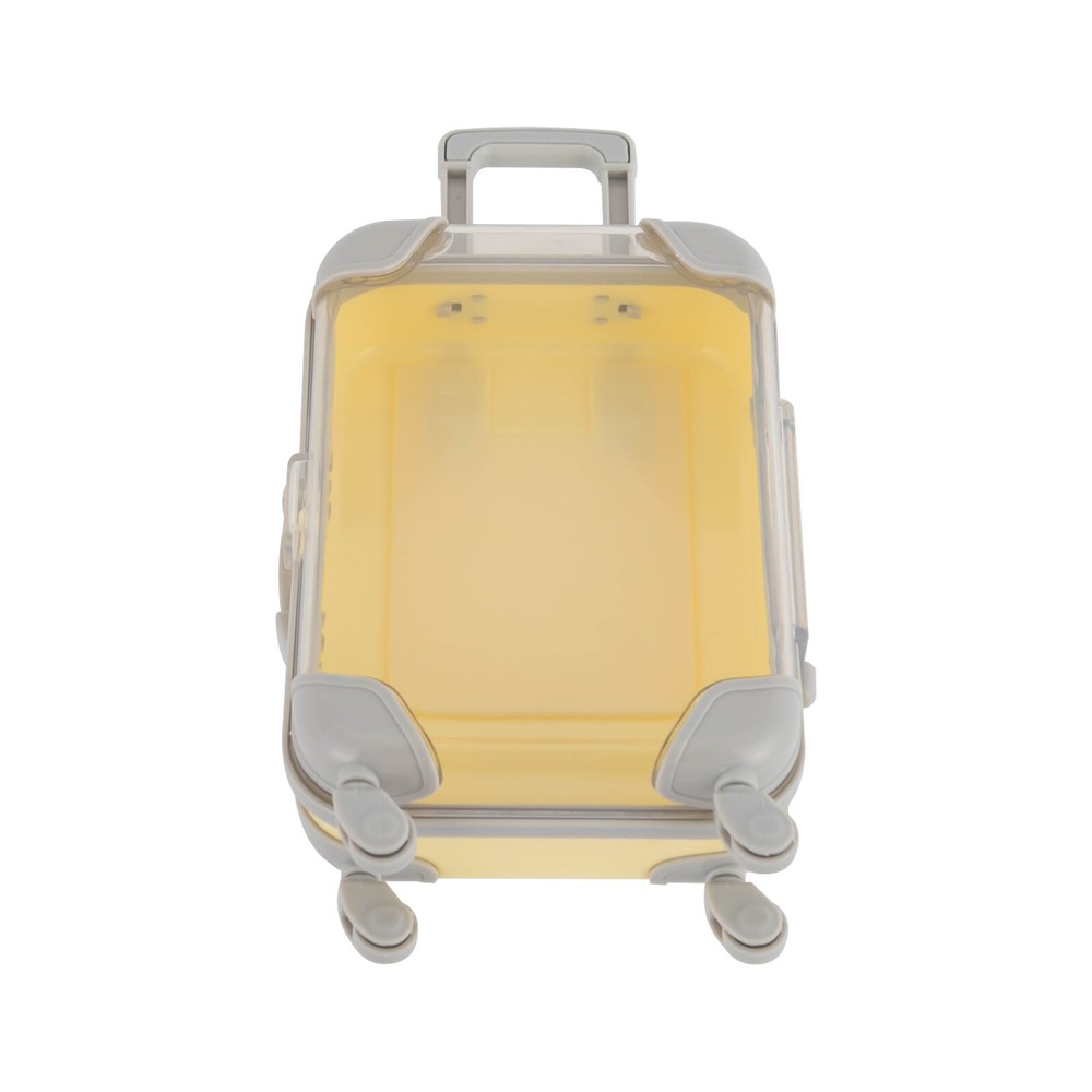 12 PCS Simulation Mini Trolley Cases Suitcase Set ABS Case Set W/4 Wheel