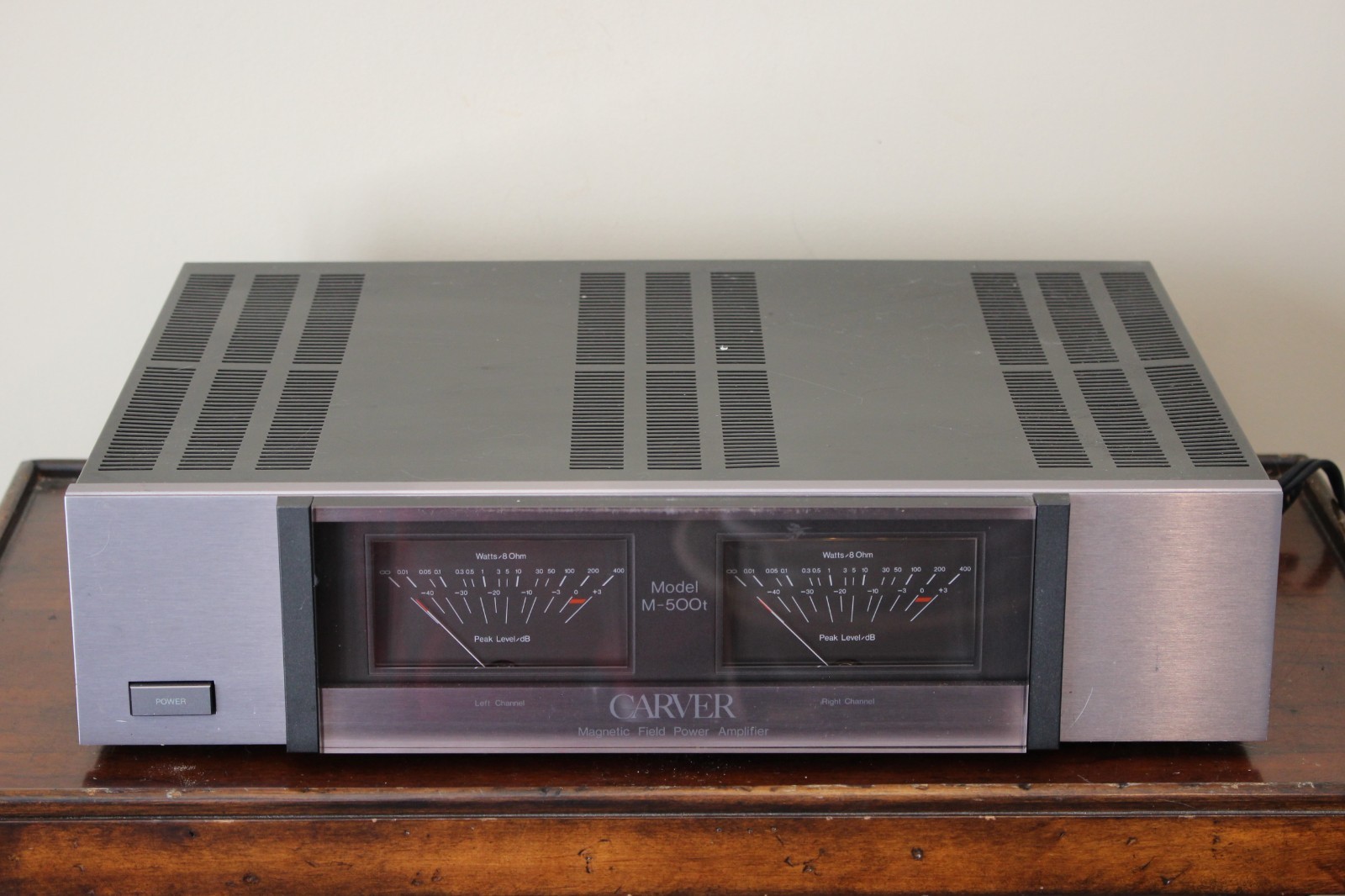Vintage Carver M-500t Magnetic Field Power Amplifier Amp