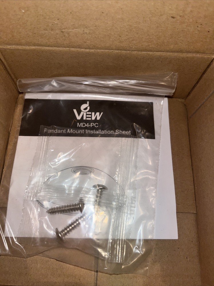 NEW in box - VIEW md4-pcb pendant cap