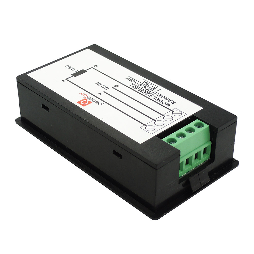DC 6.5~100V 20A 50A 100A LCD Digital Current Voltage Power Energy Panel Meter