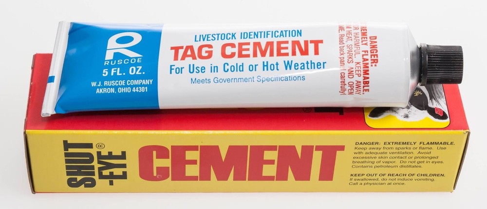 Tag Cement, 5 oz