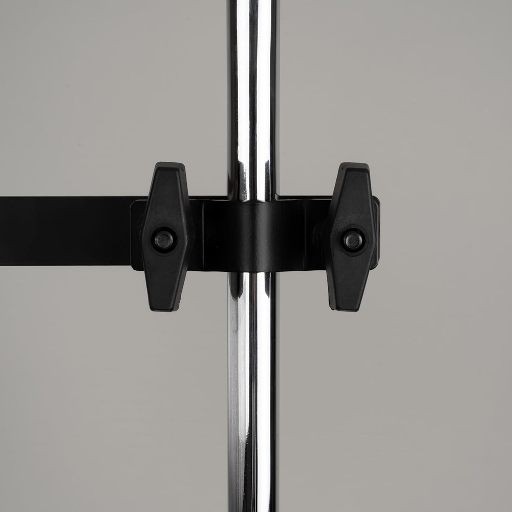 TreeWorks Chimes Bar Mounting Clamp and Chime Holding Bracket — Made in grey