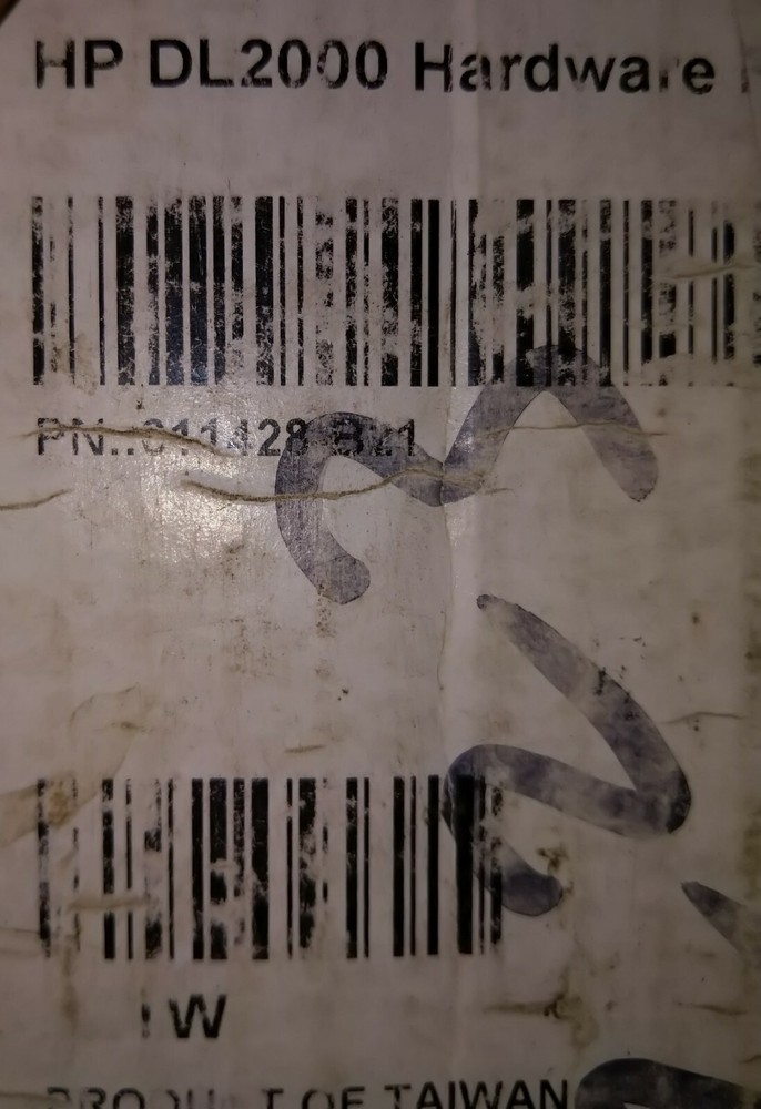 HP 611428-B21 DL2000 Hardware Rail Kit