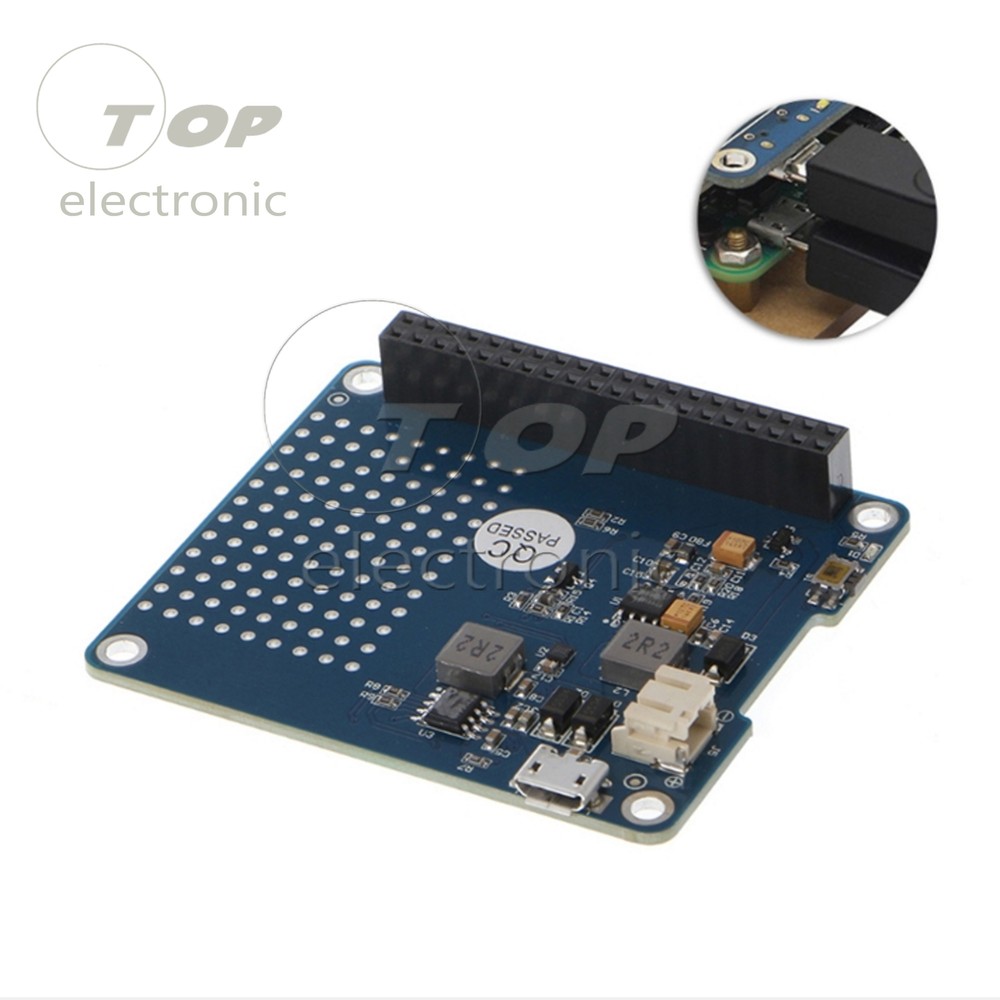 Raspberry Pi Power Source UPS with Battery for Raspberry Pi 3 Model B/2B/B+