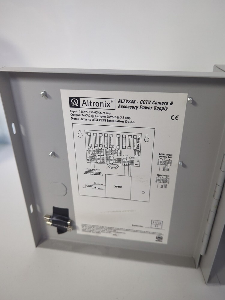 ALTRONIX ALTV248-CCTV CAMERA & ACCESSORY POWER SUPPLY