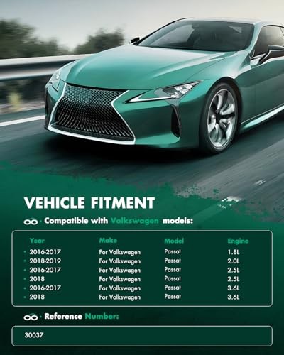 Condenser Air Conditioning Compatible with 2016-2021 for VW Passat 1.8L 2.0L