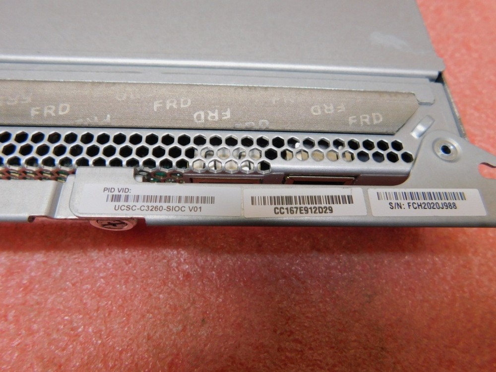 Cisco System IO Controller for UCS S3260 -- UCSC-C3260-SIOC v01