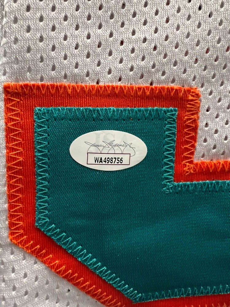 Jerome Baker Miami Dolphins Signed XL Jersey with JSA Certification