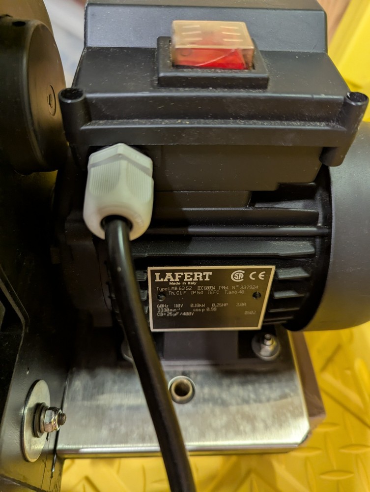 Inelco Tungsten Electrode Grinder Sharpener, 115Volts AC, missing accessories