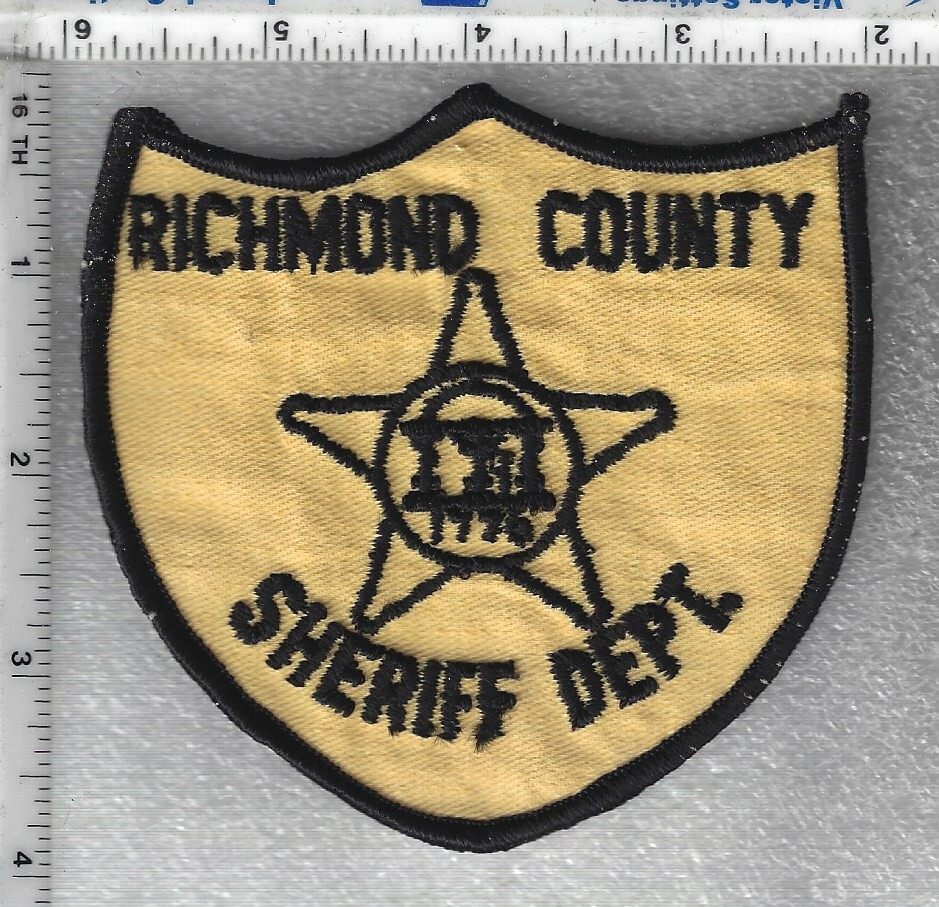 Richmond County Sheriff  (Georgia)  Shoulder Patch