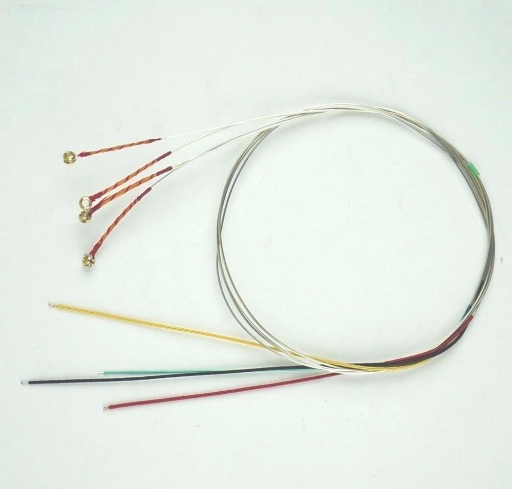 Zyex Violin String Set 4/4 Size E Ball End, Medium Tension OEM