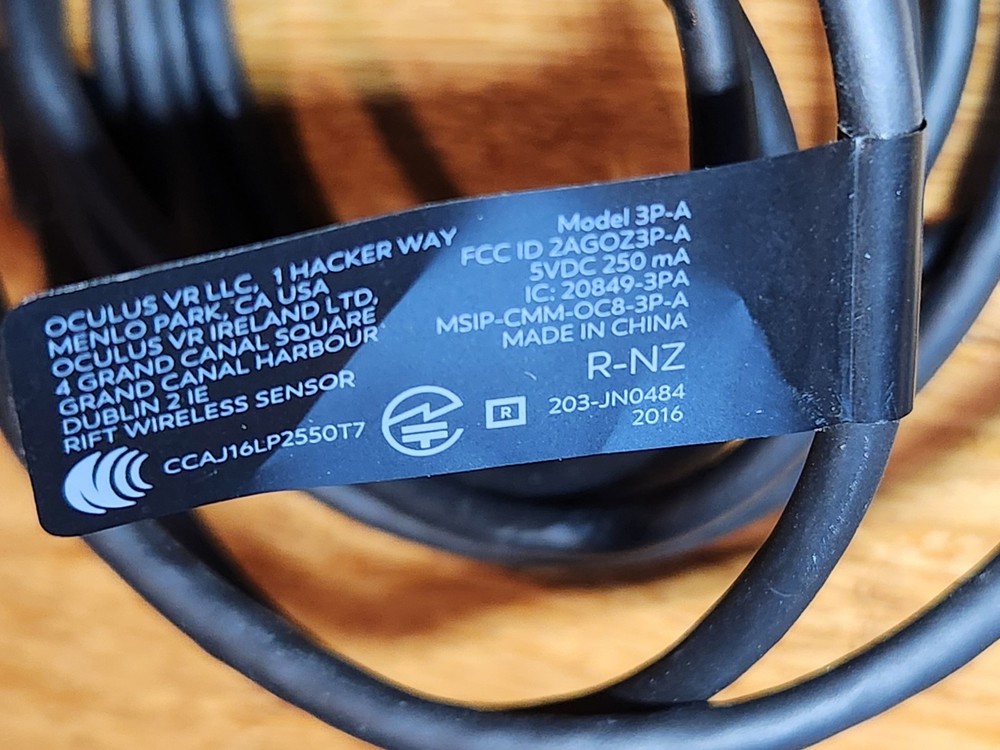 Oculus Rift CV1 Sensor 3P‑A Original Authentic Pre‑Owned Tested VR Replacement