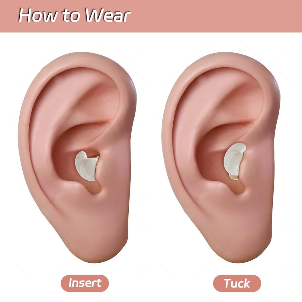 Sleep Earbuds,Wireless Bluetooth Noise Blocking Sleeping Headphones,Sleep Ear...