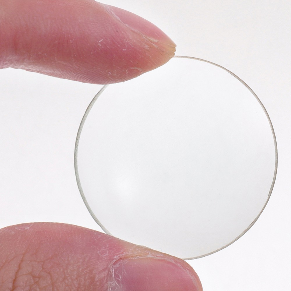 2 Pcs Convex Lens Science Classroom Optics Kits Teaching Tool Mirror Small"