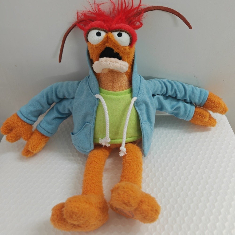 RARE The Muppets Pepe The King Prawn Soft Toy Plush 14 Inches plush toy doll