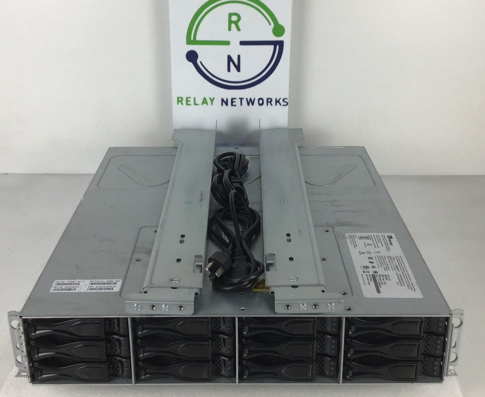 NetApp 3650 Model 0892 E-Series 12x 3.5" SAS Bays Storage array 2x E-X270800A-R6