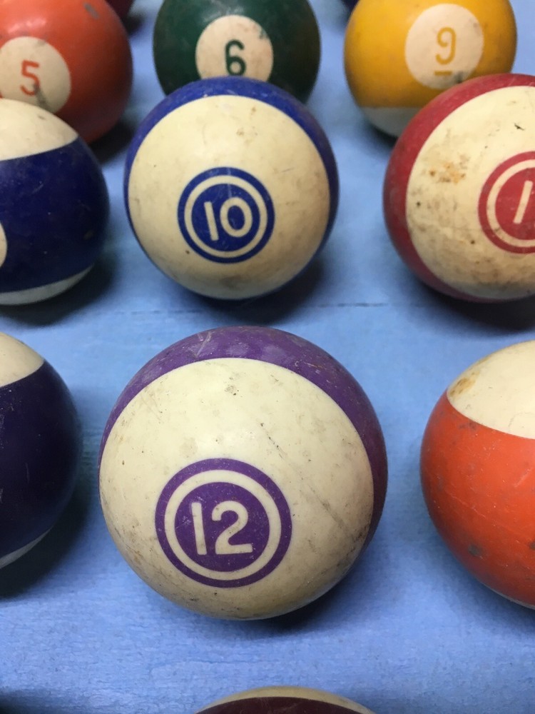 Vintage Billard Balls Pool Shift Knob