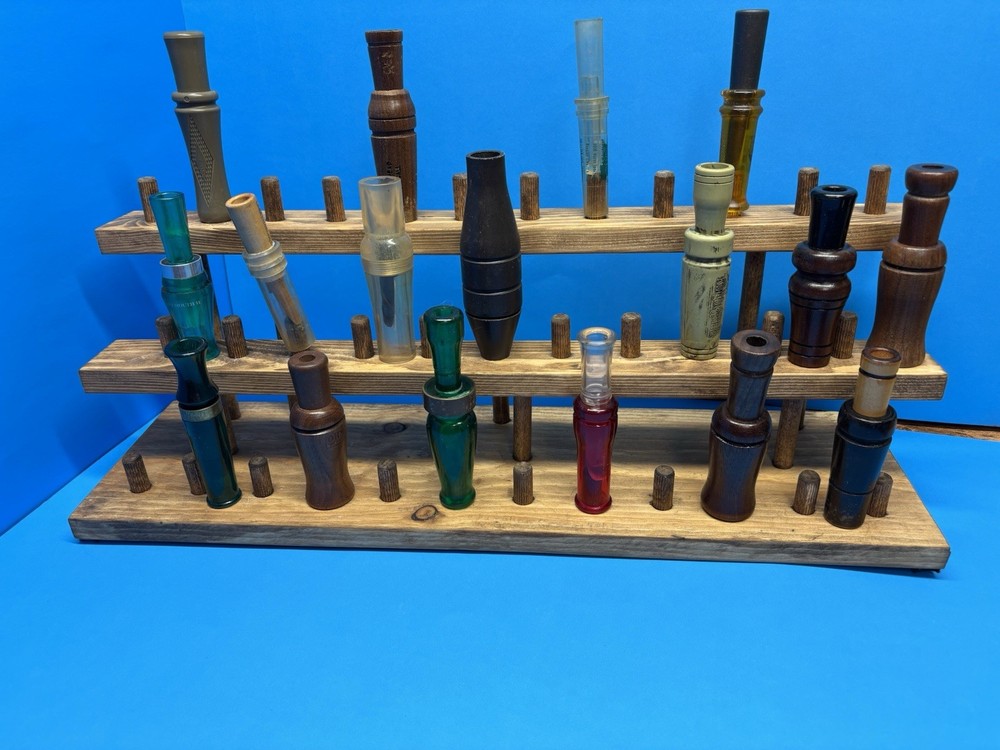 3 Tier Duck Call Stand.