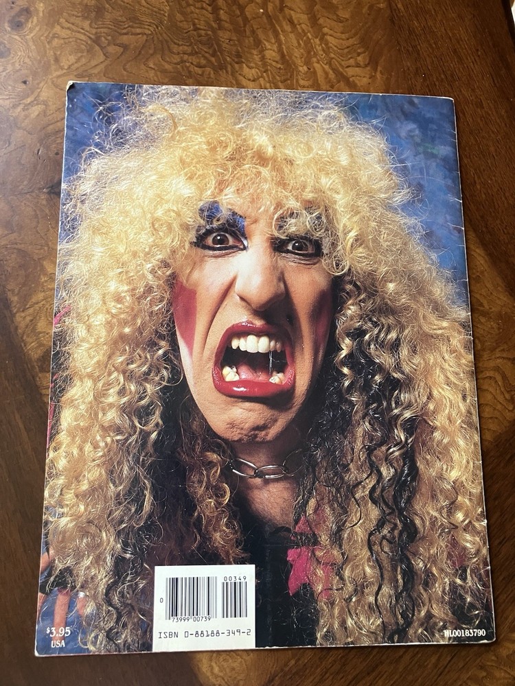 Twisted Sister Metal Mania Magazine / Book. Nice Condition.