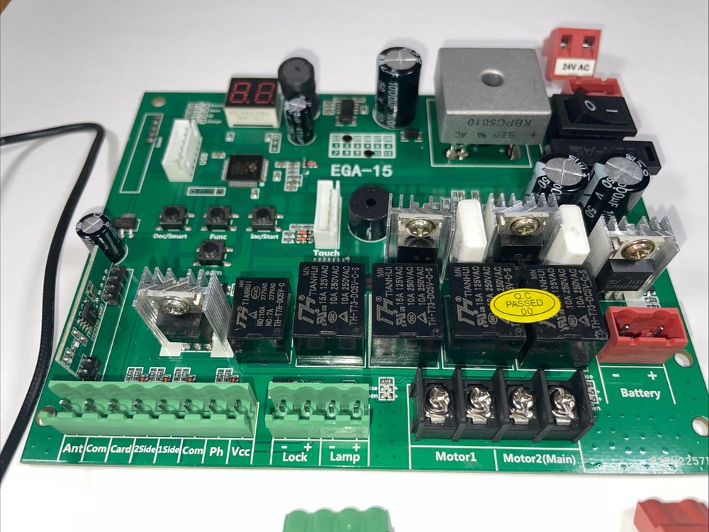 EGA-15 Swing Gate Opener Control Board