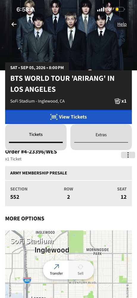 Concert Ticket