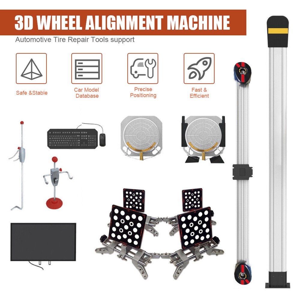 3D Wheel Alignment Machine Wheel Tire Aligner Fully Automatic Wheel Aligning