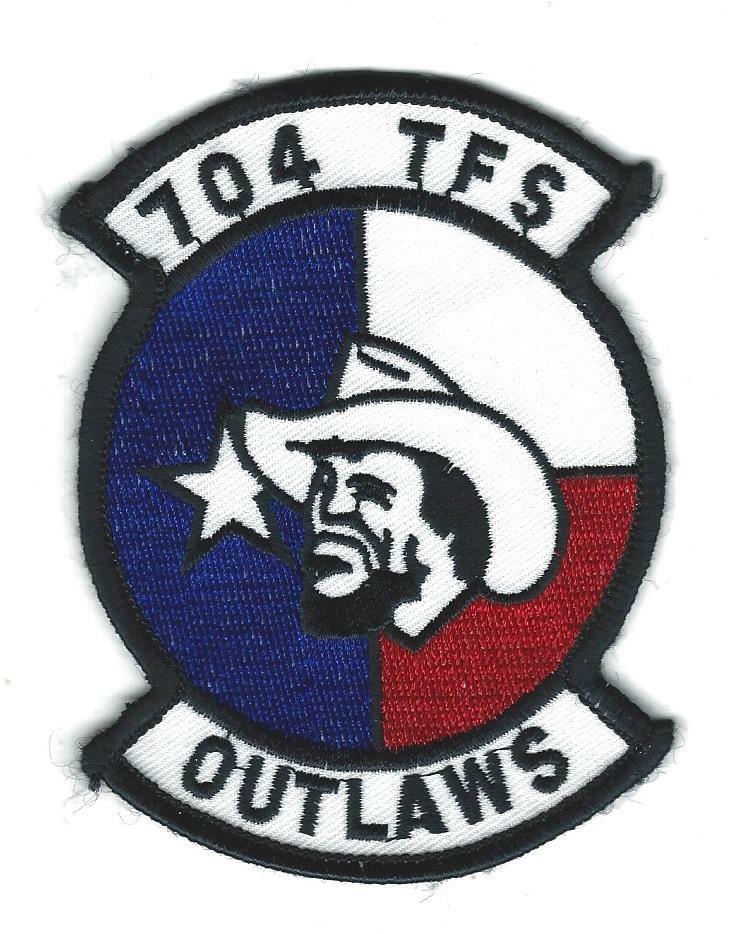 704th TAC FIGHTER SQUADRON #1 patch