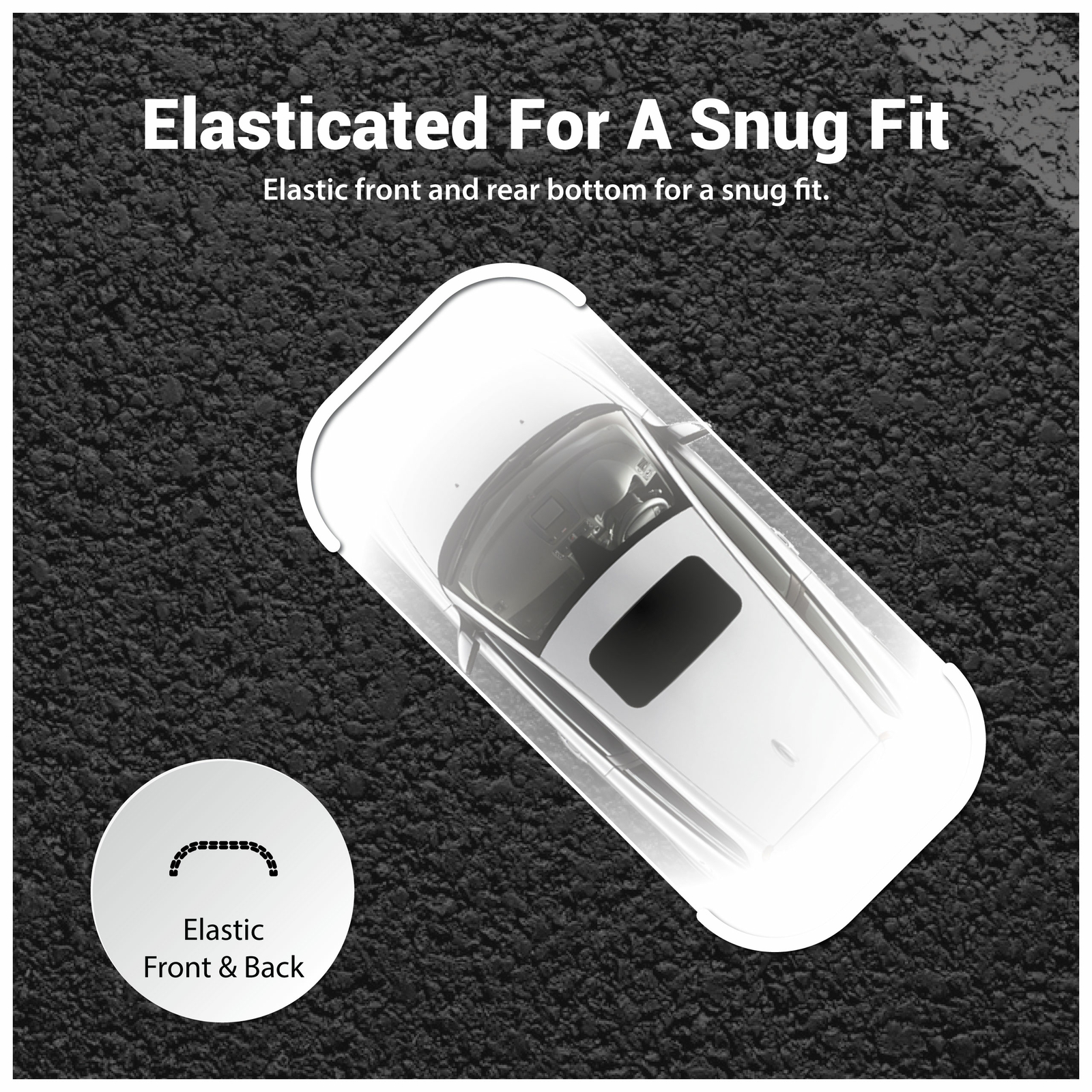 5 PACK Clear Plastic Disposable Car Cover Temporary Universal Rain Dust Garage