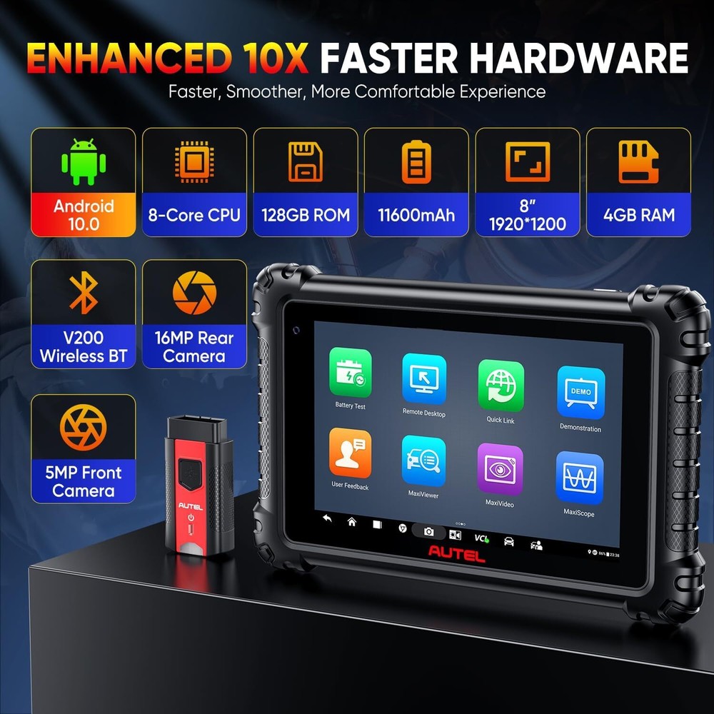 2025 Autel MaxiSYS MS906 Pro ECU Coding Full System Diagnostic Scanner MK906 PRO