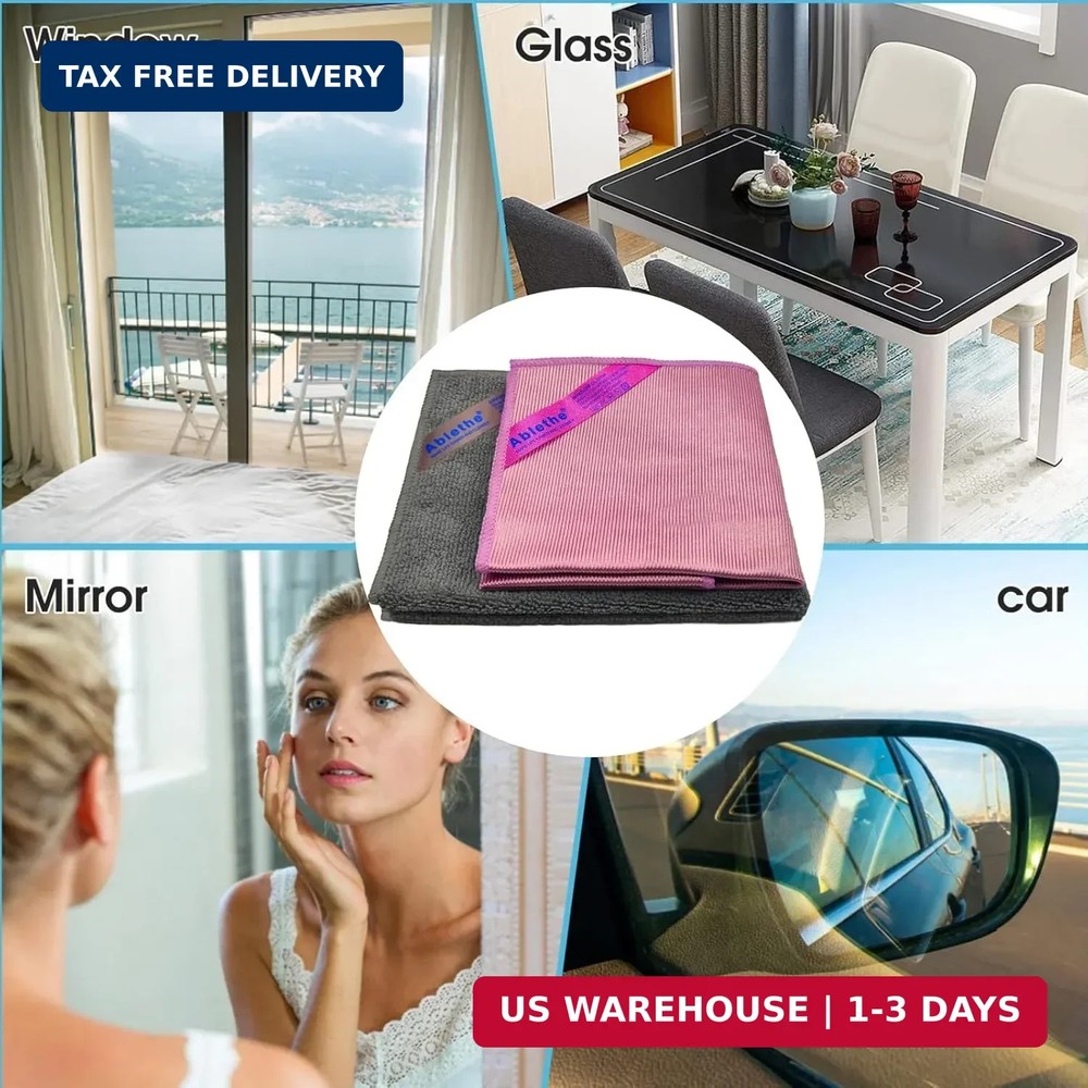 Ablethe Window Cleaning Cloth & Enviro Cloth Basic Package - Streak Free Cleanin