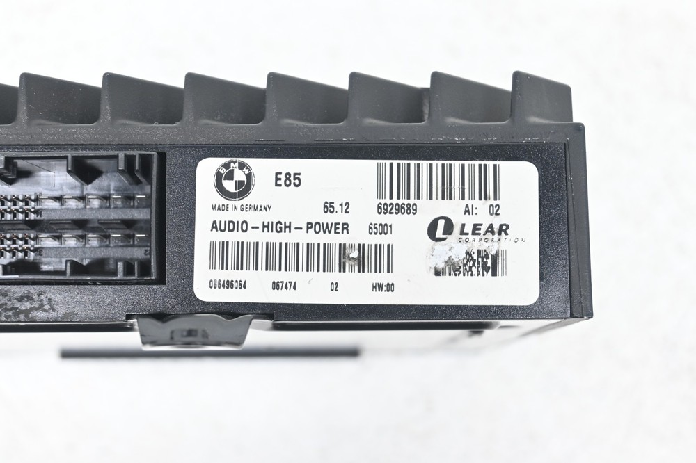 Amplifier HIFI System Control Module Unit OEM BMW E85 Z4 2003-2008